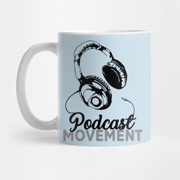 Podcast Movement Headphones (Dark) by Podcast Movement